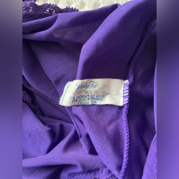 Vintage Vanity Fair Lace Bodysuit - Picture 9 of 10